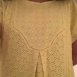 Yellow cotton dress, Warm enough for winter/fall use